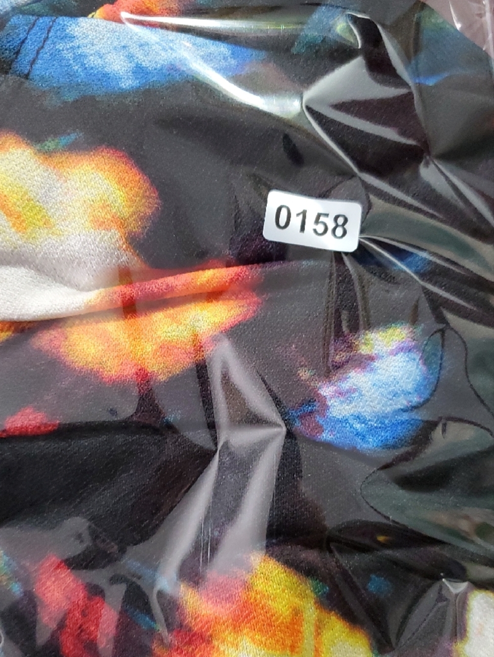 NY Collection Black Midi Dress with Vibrant Floral Print - Picture 11 of 11